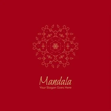 Mandala creative design vector 库存插图