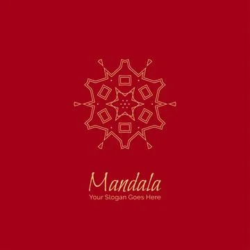 Mandala creative design vector Illustrazione stock