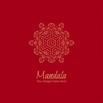 Mandala creative design vector Stock Illustration