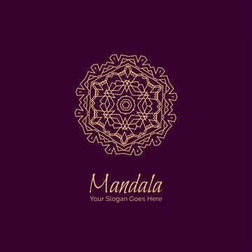 Mandala creative design vector 库存插图