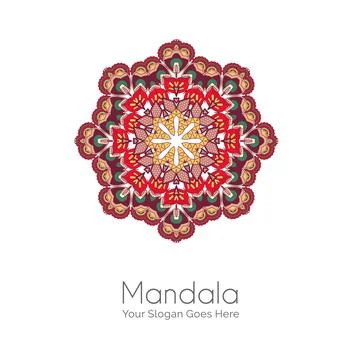 Mandala creative design vector Stock Illustration