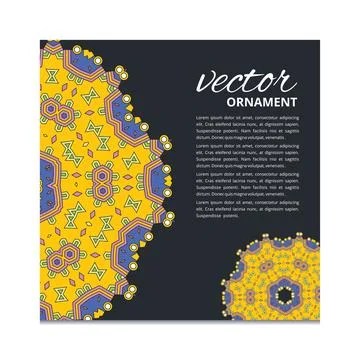 Mandala creative design vector Stock-Illustration