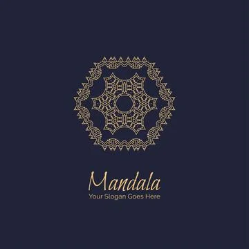 Mandala creative design vector 库存插图