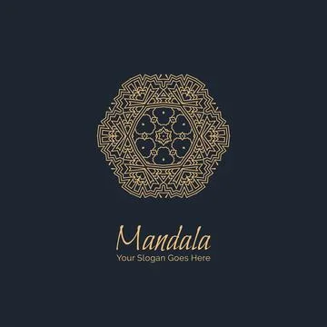 Mandala creative design vector イラスト素材