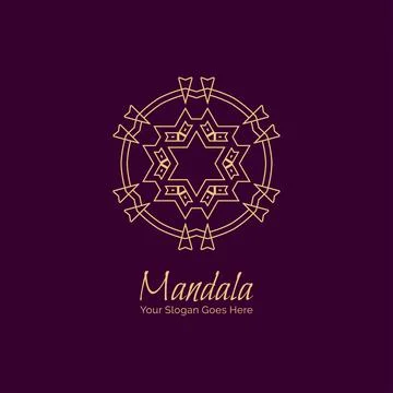 Mandala creative design vector Stock Illustration