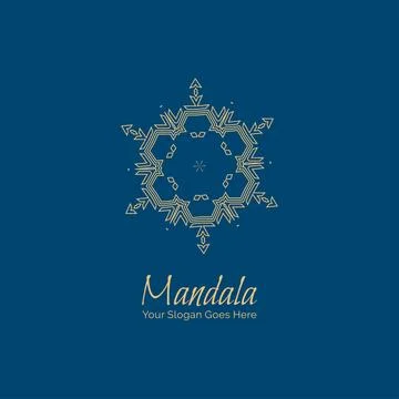 Mandala creative design vector Illustrazione stock