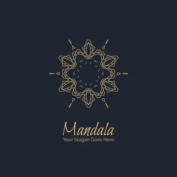 Mandala creative design vector 库存插图