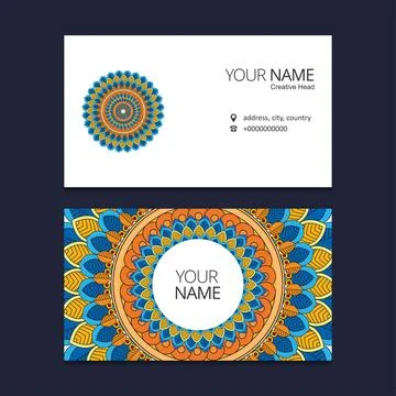 Mandala creative design vector Illustrazione stock