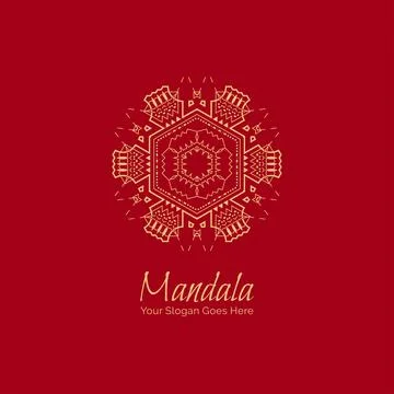 Mandala creative design vector 库存插图