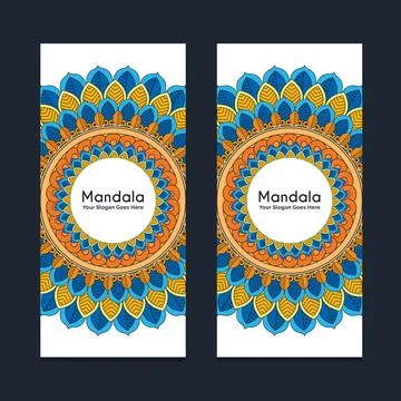 Mandala creative design vector Stock Illustration