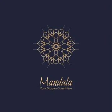 Mandala creative design vector 库存插图