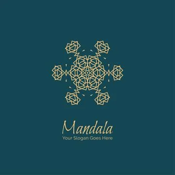 Mandala creative design vector Stock Illustration