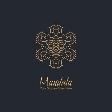 Mandala creative design vector 스톡 일러스트