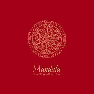 Mandala creative design vector 스톡 일러스트