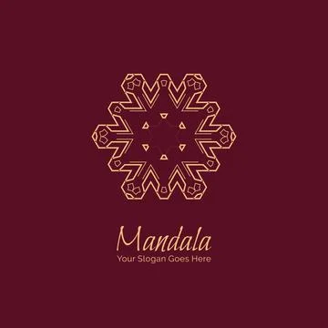 Mandala creative design vector Stock Illustration