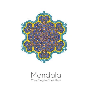 Mandala creative design vector Stock Illustration