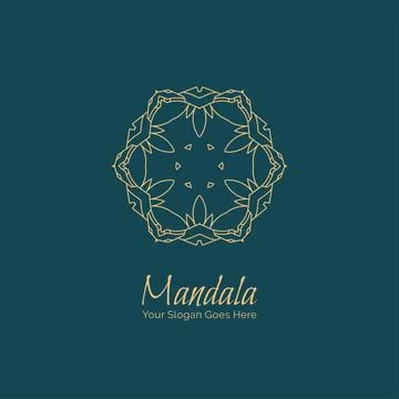 Mandala creative design vector Illustrazione stock