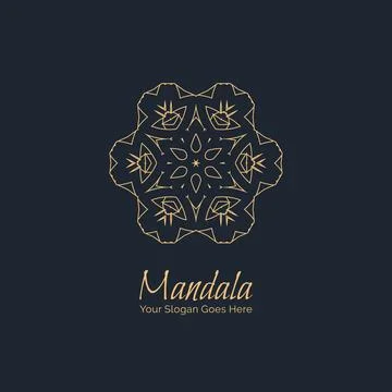 Mandala creative design vector Stock Illustration