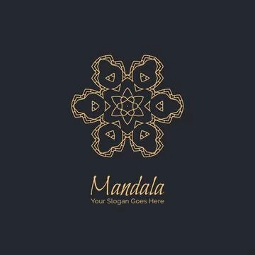 Mandala creative design vector Illustrazione stock