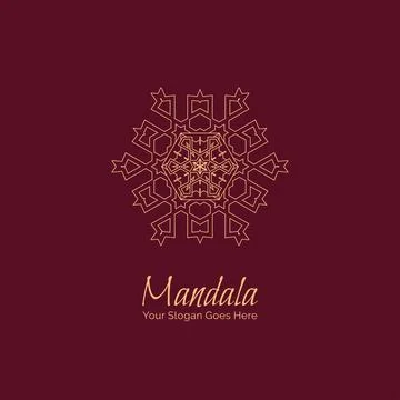 Mandala creative design vector Stock Illustration
