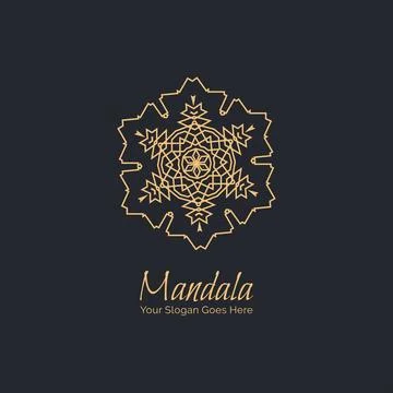 Mandala creative design vector Stock Illustration