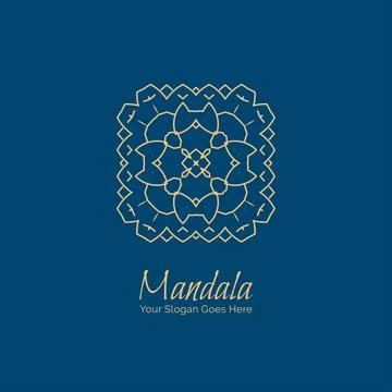 Mandala creative design vector 库存插图