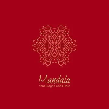 Mandala creative design vector 스톡 일러스트
