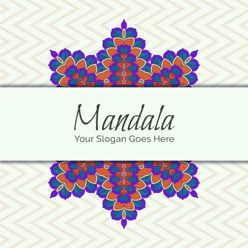 Mandala creative design vector Stock Illustration