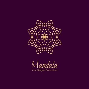 Mandala creative design vector Stock Illustration