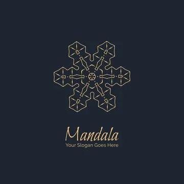 Mandala creative design vector Stock Illustration
