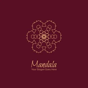 Mandala creative design vector Stock Illustration