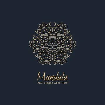 Mandala creative design vector Illustrazione stock