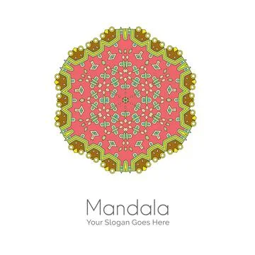 Mandala creative design vector Stock Illustration