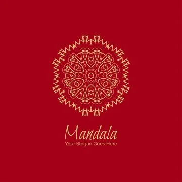 Mandala creative design vector Stock Illustration