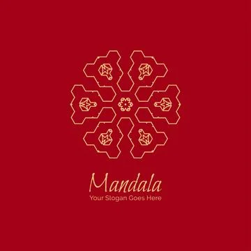 Mandala creative design vector Stock Illustration