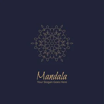 Mandala creative design vector 库存插图