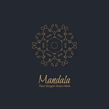 Mandala creative design vector Stock Illustration