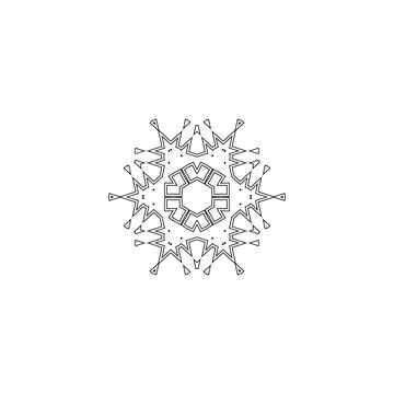 Mandala creative design vector with white background 库存插图