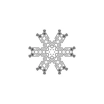 Mandala creative design vector with white background 스톡 일러스트