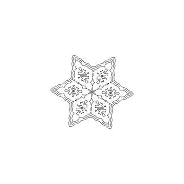 Mandala creative design vector with white background Stock Illustration