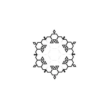 Mandala creative design vector with white background Stock Illustration