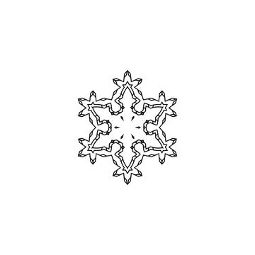 Mandala creative design vector with white background Stock Illustration
