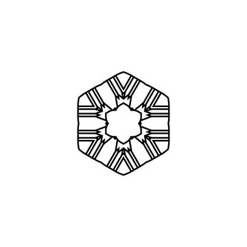 Mandala creative design vector with white background Stock Illustration