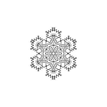 Mandala creative design vector with white background Stock Illustration