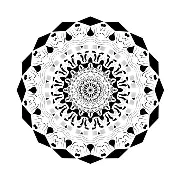 Mandala decorative Stock Illustration