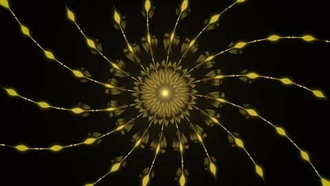 Mandala Design Animation, Mandala Pattern Background Animation. Stock Footage 247656135