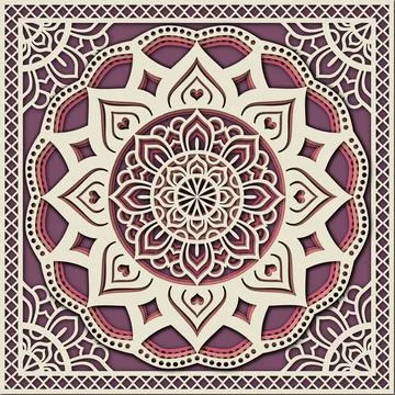 Mandala design Stock Illustration