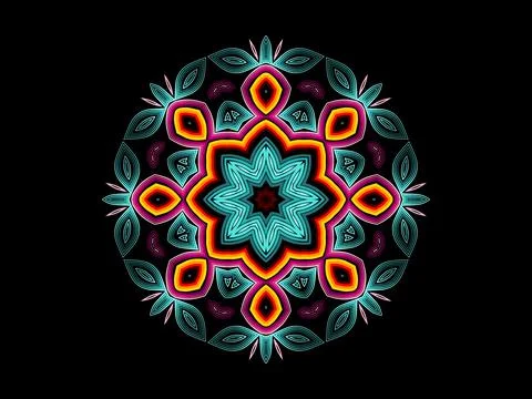Mandala Design Illustration Stock Illustration