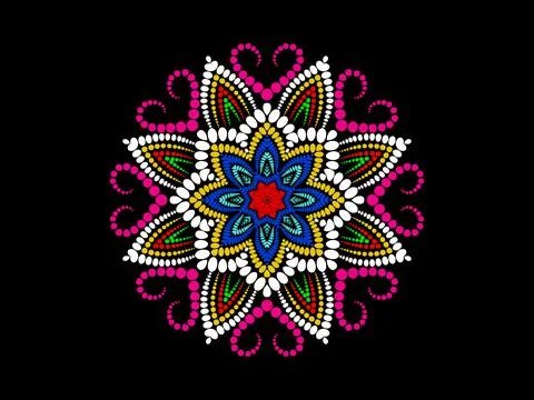 Mandala Design Illustration Stock Illustration