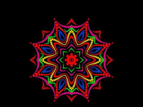 Mandala Design Illustration Stock Illustration